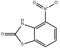 2(3H)-Benzothiazolone,4-nitro-(9CI) Structure