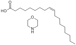 (Z)-9-十八烯酸与吗啉(1:1)的化合物,1095-66-5,结构式