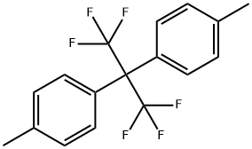 2,2-双(4-甲基苯基)六氟丙烷,1095-77-8,结构式