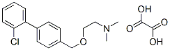 109523-88-8 Ethanamine, 2-((2'-chloro(1,1'-biphenyl)-4-yl)methoxy)-N,N-dimethyl-, ethanedioate
