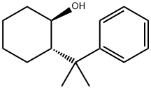 (1R,2S)-(-)-TRANS-2-(1-METHYL-1-PHENYLETHYL)CYCLOHEXANOL 化学構造式