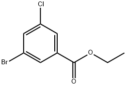 3-溴-5-氯苯甲酸乙酯,1095274-55-7,结构式