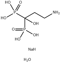 パミドロン酸ナトリウム 化学構造式