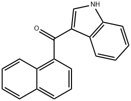 3-(1-萘甲酰基)吲哚,109555-87-5,结构式