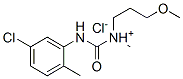 (5-chloro-2-methyl-phenyl)carbamoylmethyl-(3-methoxypropyl)azanium chl oride Structure