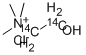 CHOLINE CHLORIDE, [1,2-14C] Structure