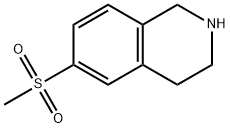 6-(Methylsulfonyl)-1,2,3,4-tetrahydroisoquinoline Struktur