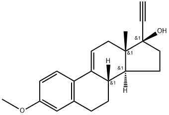 9(11)-DehydroMestranol 结构式
