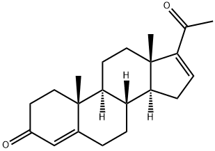 16-去氢黄体酮, 1096-38-4, 结构式
