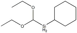 CyclohexyldiethoxyMethylsilane Structure