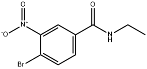 4-Bromo-N-ethyl-3-nitrobenzamide Struktur