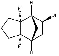 4,7-Methano-1H-inden-5-ol, octahydro-, (3aR,4R,5S,7R,7aR)- 化学構造式