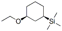 Silane, (3-ethoxycyclohexyl)trimethyl-, cis- (9CI) 结构式