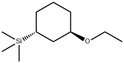 Silane, (3-ethoxycyclohexyl)trimethyl-, trans- (9CI) Structure