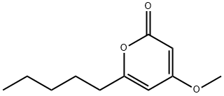 4-甲氧基-6-戊烷基-2-吡喃酮, 109746-09-0, 结构式