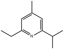 Pyridine, 2-ethyl-4-methyl-6-(1-methylethyl)- (9CI) Structure