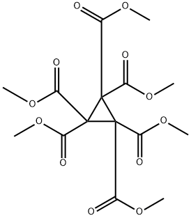 Cyclopropane-1,1,2,2,3,3-hexacarboxylicacidhexamethylester,109777-05-1,结构式