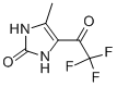 2H-Imidazol-2-one, 1,3-dihydro-4-methyl-5-(trifluoroacetyl)- (9CI) Structure