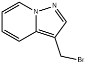 Pyrazolo[1,5-a]pyridine, 3-(broMoMethyl)- Struktur