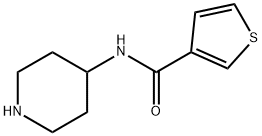 N-4-PIPERIDINYL-3-THIOPHENECARBOXAMIDE Structure