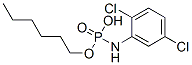 hexyl 2,5-dichlorophenylphosphoroamidate|