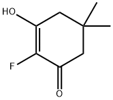2-Cyclohexen-1-one,  2-fluoro-3-hydroxy-5,5-dimethyl-,109801-21-0,结构式