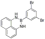 2-(3,5-Dibromophenyl)-2,3-dihydro-1H-naphtho[1,8-de][1,3,2]diazaborinine Structure