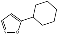 Isoxazole, 5-cyclohexyl- (9CI) Structure