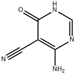4-氨基-6-氧代-1,6-二氢嘧啶-5-甲腈 结构式