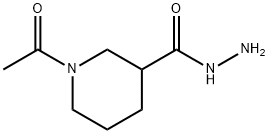 1-乙酰哌啶-3-碳酰肼, 1098343-82-8, 结构式