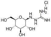 N1-BETA-D-GLUCOPYRANOSYLAMINO-GUANIDINE HCL Structure