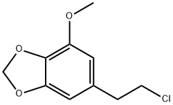 6-(2-CHLORO-ETHYL)-4-METHOXY-BENZO[1,3]DIOXOLE Structure