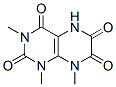 2,4,6,7(1H,3H)-Pteridinetetrone,  5,8-dihydro-1,3,8-trimethyl- Structure