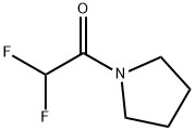 Pyrrolidine, 1-(difluoroacetyl)- (9CI) 化学構造式