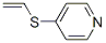 Pyridine, 4-(ethenylthio)- (9CI) Structure