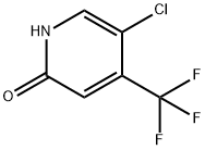 5-CHLORO-4-(TRIFLUOROMETHYL)PYRIDIN-2-OL Struktur