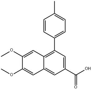 6,7-Dimethoxy-4-(4-methylphenyl)naphthalene-2-carboxylicacid|