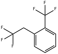 1-(2,2,2-Trifluoroethyl)-2-(trifluoromethyl)-benzene Structure