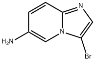 IMidazo[1,2-a]pyridin-6-aMine, 3-broMo- Structure