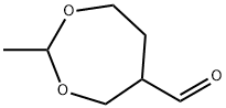 1,3-Dioxepane-5-carboxaldehyde, 2-methyl- (9CI) 结构式