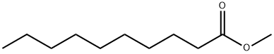 Methyl decanoate Struktur
