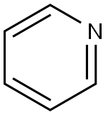 吡啶,110-86-1,结构式