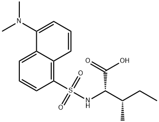 ダンシル-L-イソロイシン 化学構造式