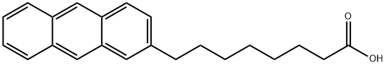 8-(2-anthryl)octanoic acid,110015-64-0,结构式