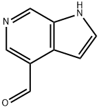 1H-吡咯并[2,3-C]吡啶-4-甲醛,1100319-30-9,结构式