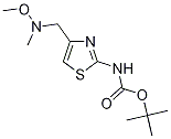 1100350-49-9 {4-[(Methoxy-methyl-amino)-methyl]-thiazol-2-yl}-carbamic acid tert-butyl ester