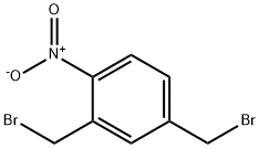2,4-bis(broMoMethyl)-1-nitrobenzene 化学構造式