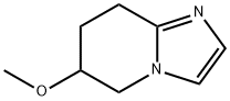 6-甲氧基-5,6,7,8-四氢咪唑并[1,2-A]吡啶, 1100750-13-7, 结构式
