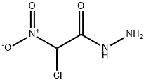 Acetic  acid,  chloronitro-,  hydrazide  (9CI) Struktur