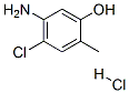 5-AMINO-4-CHLORO-o-CRESOL HCl Structure